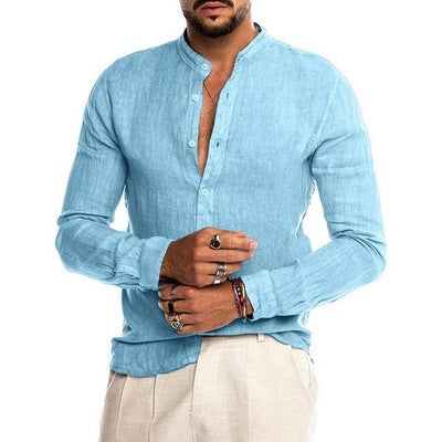 Terra Bloom Linen Shirt